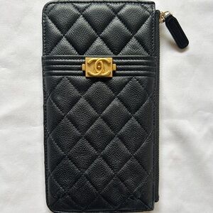 Chanel Boy Wallet Phone Holder
